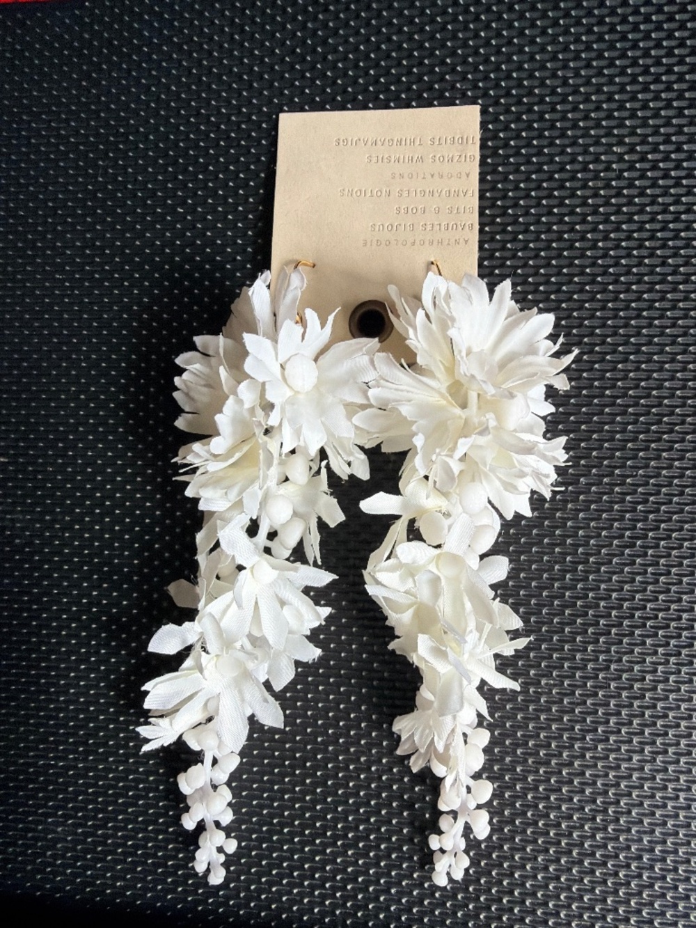 Anthropologie petal drip earrings
